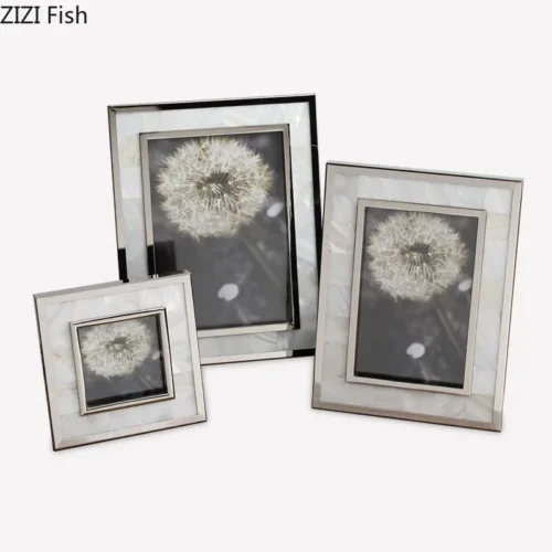 Chic European Shell Frames for Timeless Home Memories