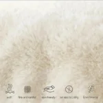 Ultra Soft Throw Pillows Case Faux Rabbit Fur Luxury Warm Plush Decorative Pillow Cushion Cover For Sofa Bedroom Living Room - Image 6