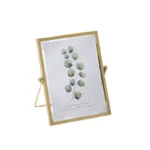 Sophisticated Gold Glass Photo Frame for Stylish Décor - Image 6