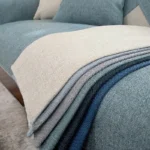 Luxurious Dark Blue Linen Sofa Cover - Non-Slip & Durable Protection - Image 5