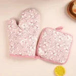 Chic 2024 Baking Glove Set - Heat Resistant & Stylish - Image 5