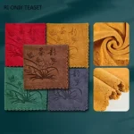 Chinese Thickened Tea Towel Plush Absorbent Water Rag Tea Napkins Cloth Table Teapot Heat Insulation Coaster Tea Set Accessories - Image 3