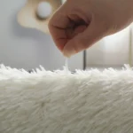 White Fluffy Hall Carpet Modern Living Room Bedroom Home Decor Large Mats Thickened Non-Slip Girl Children's Room Pink Furry Rug - Image 4