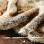 Luxury Battilo Faux Fur Throw Blanket - Cozy Winter Comfort - Image 4
