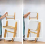Multi-Functional Standalone Home Bamboo Material Laundry Basket Multi-Layer Storage elf Organizer l Fiber Basket - Image 3