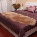 FORSWAN Soft White Faux Fur Area Rugs Kids Living Room Bedroom Shaggy Floor Chair Mat Home Decor Sheepskin Plush Bedside Carpet - Image 2