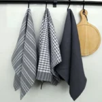 Nordic Cotton Kitchen Towels Set - 3 Stylish Absorbent Napkins - Image 3