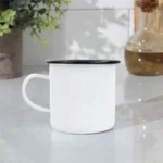 Sublimation Blanks Enamel Mug 17 OZ ,Camping Travel Coffee Cup Can be used as a gift for Christmas Thanksgiving Mother's Day - Image 3