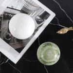 Modern Minimalist Natural Marble Solid Sphere Design Ornament Model Room Sales Office Home Desktop Decoration - Image 2