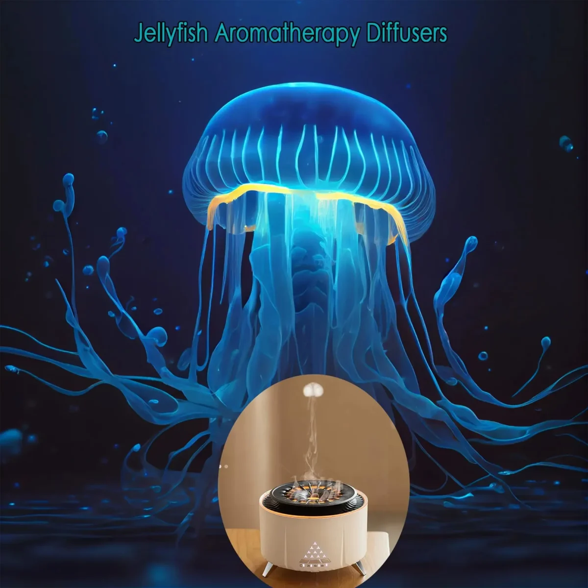 Jellyfish Mist Aromatherapy Diffuser: Elevate Your Space Serenity - Image 4