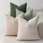 Home Textile Throw Pillow Cover Corduroy Pillowcase Home Decor Pillowslip Square Retro Nordic Decorative Luxury Pillow Cases