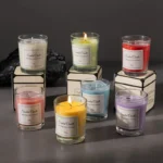 Aromatherapy Candle Premium Gift Box Glass Handmade Soy Wax Smokeless Creative Aromatherapy Candle Companion Gift - Image 2
