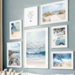 Tropical Paradise Canvas Print: Seagulls & Coconut Trees - Image 2