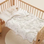 Doudou Blanket A Pure Cotton Gauze Soft Baby Bath Towel Newborn Bag Single Children's Quilt Spring and Summer Baby Quilt - Image 4