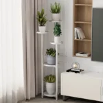 Multi-Storey Iron Shelves For Plant Floor-To-Ceiling Balcony Pot Plant Stand Flower Rack Living Room Lobby Display Flower Stand - Image 2