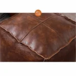 Modern Non-Slip Storage Stool Waterproof Large Capacity PU Leather Ottoman Thicken Stackable Unstuffed Cushion Cover Home - Image 3