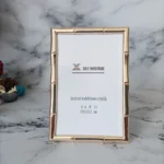 Modern Minimalist Light Gold Metal Picture Frame Stylish Decorative Tabletop Display Frame for Photos and Artwork Home Decor - Image 5