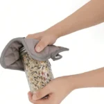 Vibrant 4-Piece High Heat Oven Gloves for Safe Baking - Image 6