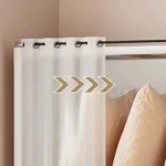 Dustproof Wardrobe Multi-Layer Storage Rack with Curtains Simple Bookshelf Bedroom Wardrobes Large Capacity Fcloset Organizer - Image 5