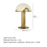 KERWIN Nordic Table Lamp Modern Creative Design Mushroom Desk Light Fashion Decor for Home Living Room Bedroom - Image 5
