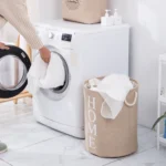 Home Storage Basket Laundry Basket Bedroom Clothes Organizer Foldable Storage Bucket Portable Hemp Rope basket