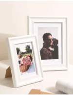 Luxury Solid Wood Photo Frame - Modern Minimalist Style 5x7 Inch Nordic Home Decor Wedding Gift - Image 5