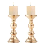 Golden Candle Holders Wedding Table Decorations Metal Stand Candlestick For Wedding Birthday Bar Party Living Room Home Decor - Image 6