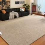 French Retro Living Room Carpet Large Area Brown Rug Coffee Table Study Bedroom Bedside Non-slip Soft Floor Mat Alfombra Ковер - Image 4