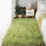Plush Carpet Living Room Sofa Coffee Table Rug Green Pink Fluffy Soft Blankets Area Rugs Children's Room Non-Slip Mat Home Decor - Image 2