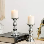 Golden Candle Holders Wedding Table Decorations Metal Stand Candlestick For Wedding Birthday Bar Party Living Room Home Decor - Image 3