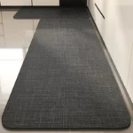 Rug for Kitchen Waterproof Floor Mat Pvc Leather Non-slip Foot Mats Oil-proof Long Carpet Solid Color Home Decoration Rugs 주방 카펫 - Image 3