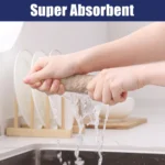 Olanly Ultra-Absorbent Microfiber Kitchen Towels - Eco-Friendly Cleaning Essentials - Image 3