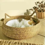 Cozy Four Seasons Handmade Cat Nest - Washable & Detachable - Image 2