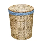 Basket Dirty Clothes Rattan Storage with Lid Dirty Clothes Basket Debris Storage Medium Multi Large Purpose Storage Basket - Image 5