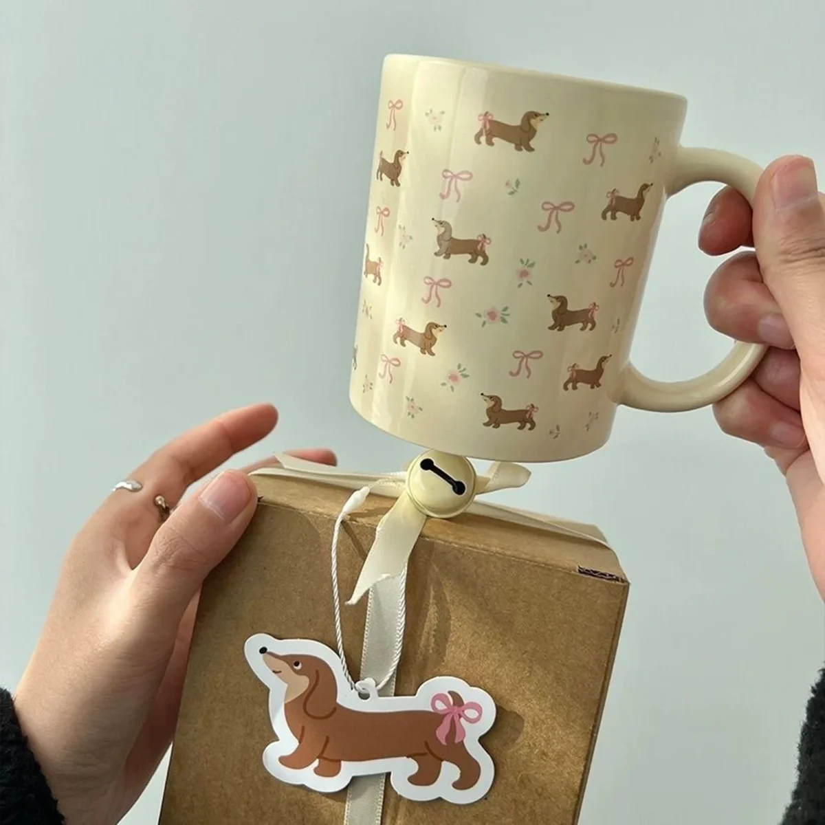 Dachshund Mug Funny Cute Sausage Dog Coffee Mug Great Present Idea - Image 3