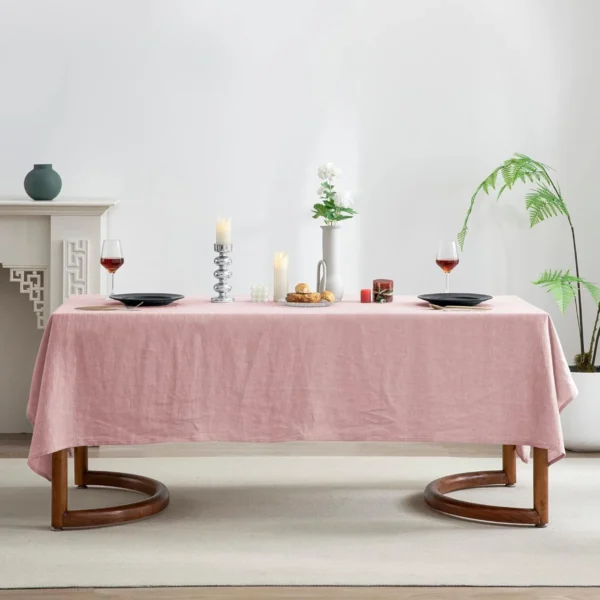 Plain Polyester Simple Tablecloth, Wedding Party, Holiday Table Decoration, Kitchen Tablecloth, Soft Tablecloth