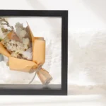Black Wood Frame Home Tabletop Decoration Picture Frame Square Transparent Floating Dried Flower Picture Frame (No Flowers) - Image 5