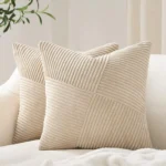 2025 New Spring Decorative Throw Pillow Covers Corduroy Boho Windmill Textured Cushion Cover 45x45CM Pillowcases Home Decor