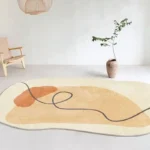 Rugs Living Room Rug Soft Fluffy Plush Carpet Home Decoration Irregular Floor Mats Shaggy Bedroom Bedside Mat Tapete Para Sala - Image 4