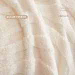 Luxurious Plush Winter Sofa Cover - Cozy, Stylish Protection - Image 3