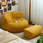 OTAUTAU Filled Bean Bag with Filler Waterproof Beanbag Pouf Chair Garden Beach Pool Puff Ottoman Salon Sofa Seat SF133 - Image 5