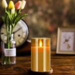 LED lights electronic candles LED candle decorations acrylic candles complete set of remote control timers Christmas and wedding - Image 6