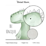 Whimsical Animal Canvas Art for Baby Room Decor - Image 5