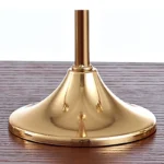 Chic Brass Gold Candle Holders Set for Elegant Gatherings - Image 5