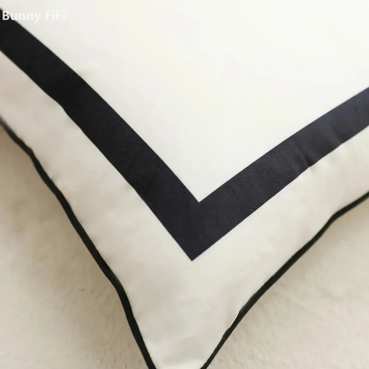 Simple Printed Cushion Cover Velvet Black Blue Square Soft Home Decoration Pillow Case Cozy Living Room Bedroom 45x45cm 40x40cm - Image 4