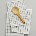 Elegant Cotton Tea Napkin in Black & White - 60 x40 cm - Image 4