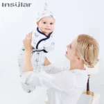 INSULAR 1pc Baby Swaddle Wrap Soft Cocoon Baby Blankets Newborn Swaddle Wrap Warm Cotton Baby Bedding Blanket - Image 3