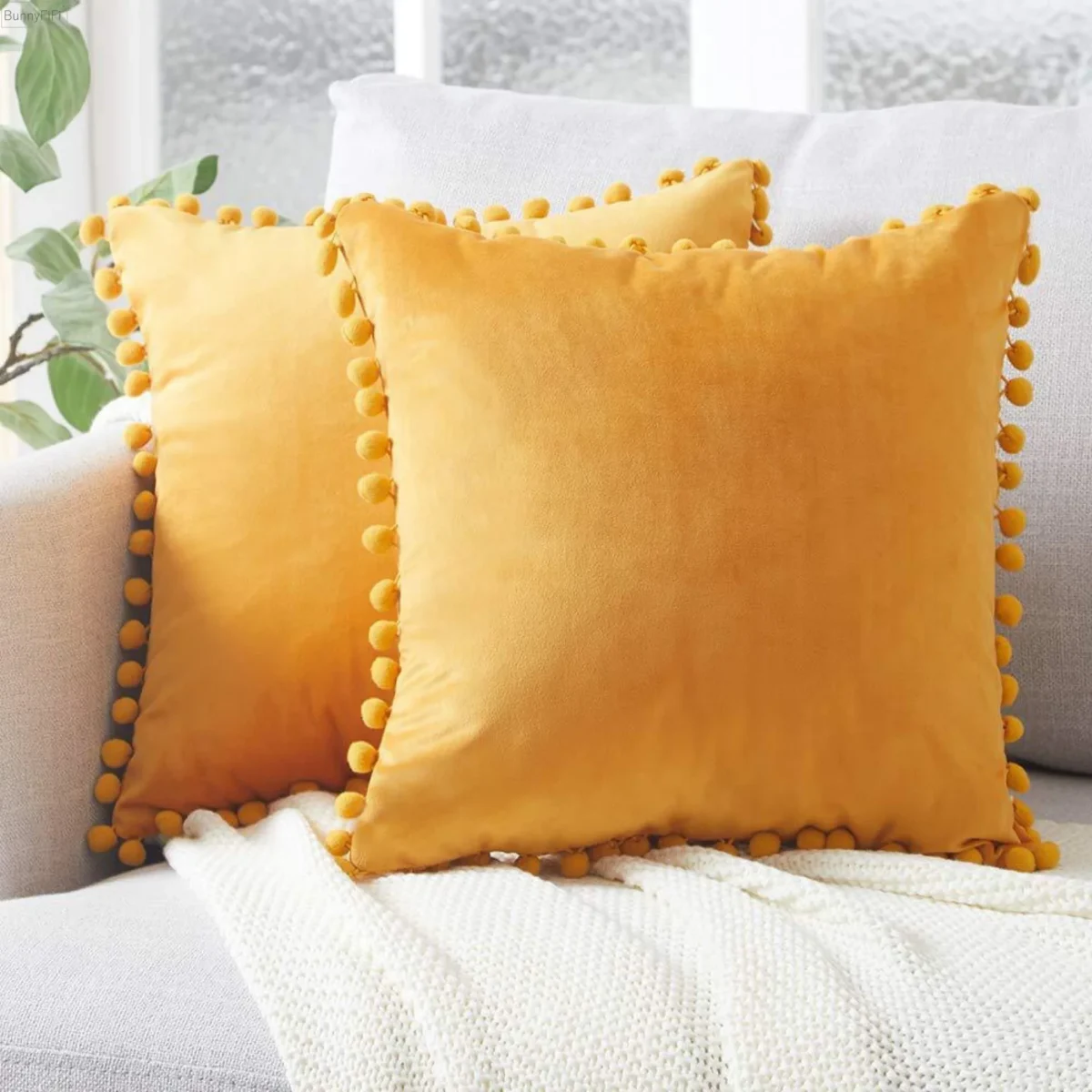Home Velvet Cushion Cover Decor Soft Decorative Pillow Case Covers Room Decoration Sofa Pillowcases Big30×50 45×45 50X50 65X65cm - Image 6