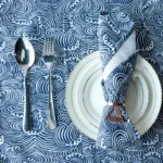 Chic Linen Cotton Kitchen Set: Tablecloth, Towel & Apron - Image 5