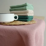 Elegant 100% Cotton Waffle Weave Napkins - Eco-Friendly Dining - Image 5
